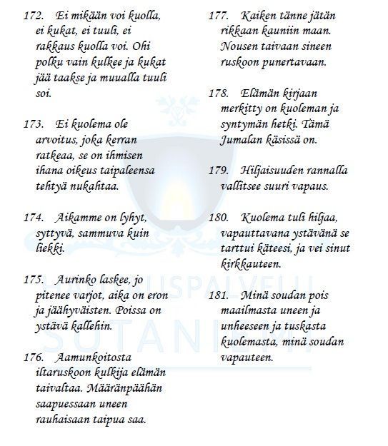 Värssyt 172 - 181